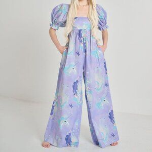 Selkie x The Last Unicorn Amalthea Hamptons Jumpsuit XS